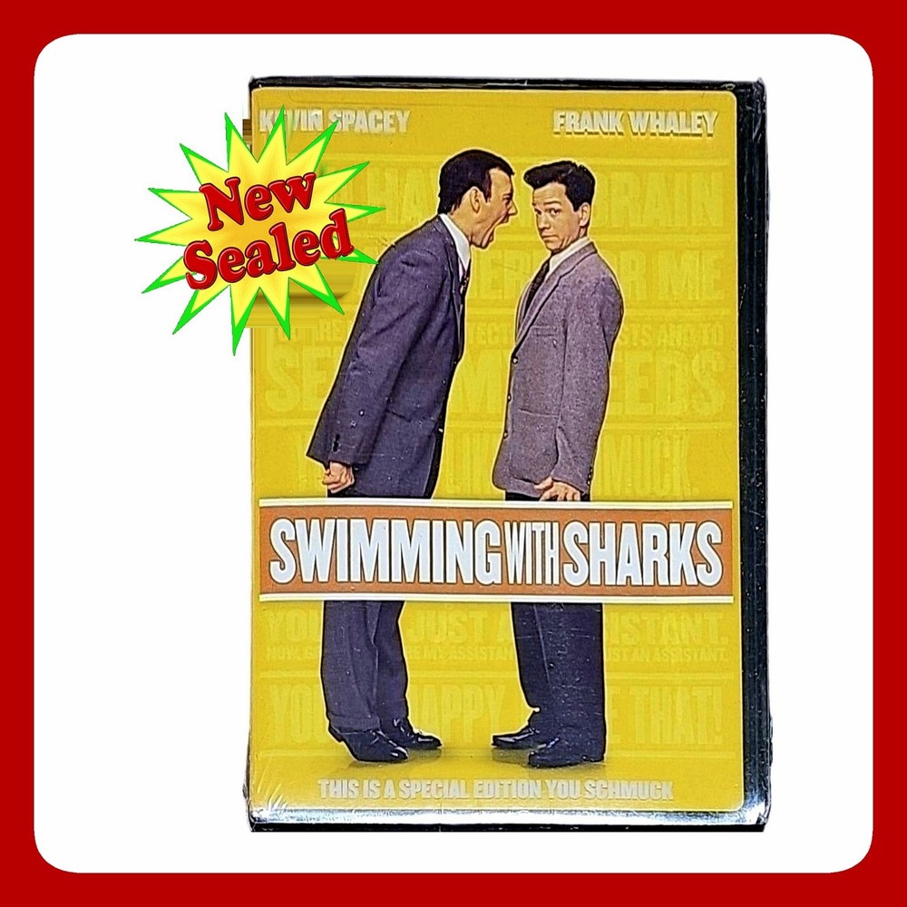 Swimming With Sharks Lions Gate Special Edition DVD Kevin Spacey‎ New Sealed